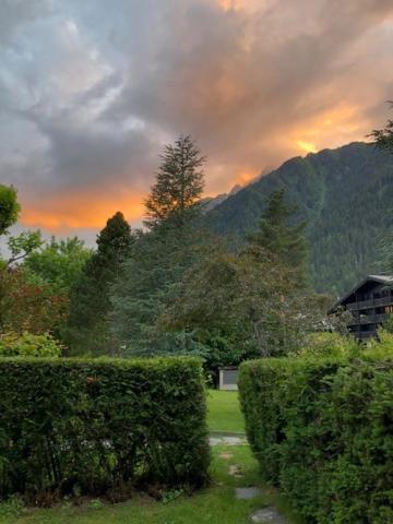 Studio Au Calme Avec Jardin Et Vue Mont-Blanc 샤모니 외부 사진